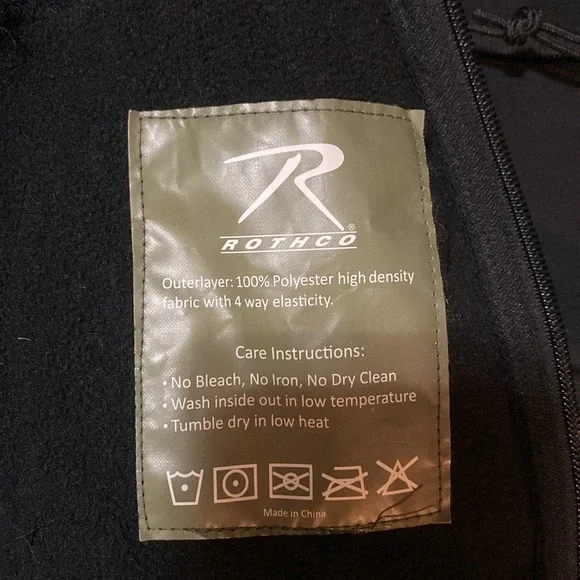 NWOT Rothco Special Ops Tactical Soft Shell Security Jacket - Picture 10 of 16